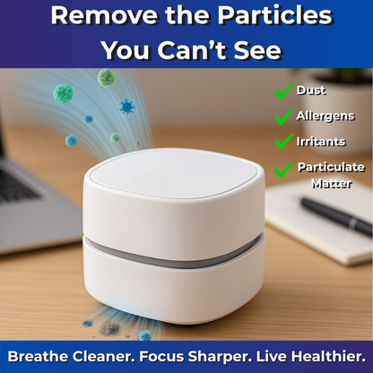 DustEase™ Mini Desktop Vacuum